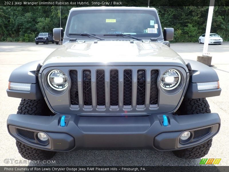 Sting-Gray / Black 2021 Jeep Wrangler Unlimited Rubicon 4xe Hybrid