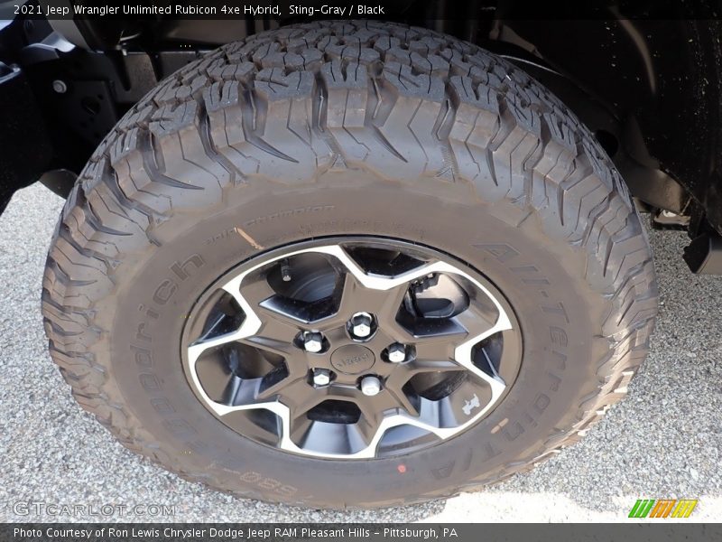  2021 Wrangler Unlimited Rubicon 4xe Hybrid Wheel