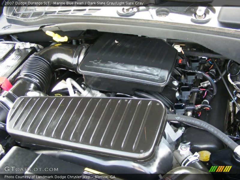 Marine Blue Pearl / Dark Slate Gray/Light Slate Gray 2007 Dodge Durango SLT