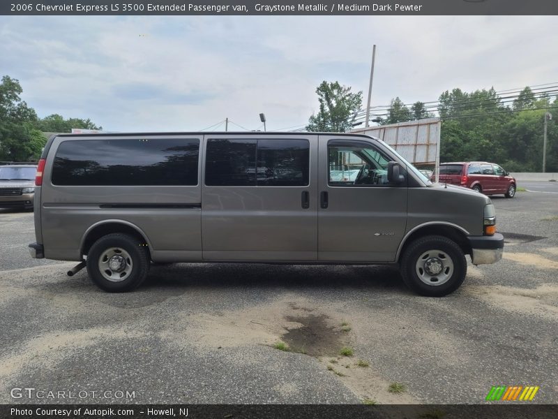 Graystone Metallic / Medium Dark Pewter 2006 Chevrolet Express LS 3500 Extended Passenger van