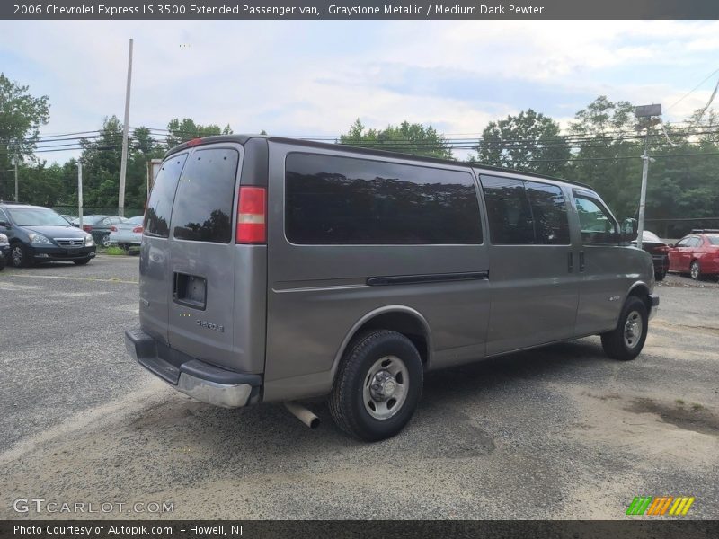 Graystone Metallic / Medium Dark Pewter 2006 Chevrolet Express LS 3500 Extended Passenger van