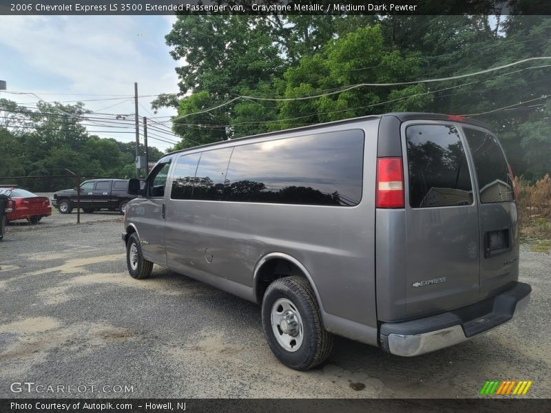 Graystone Metallic / Medium Dark Pewter 2006 Chevrolet Express LS 3500 Extended Passenger van