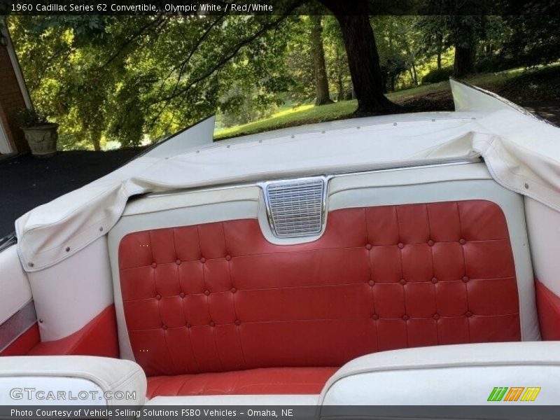 Rear Seat of 1960 Series 62 Convertible