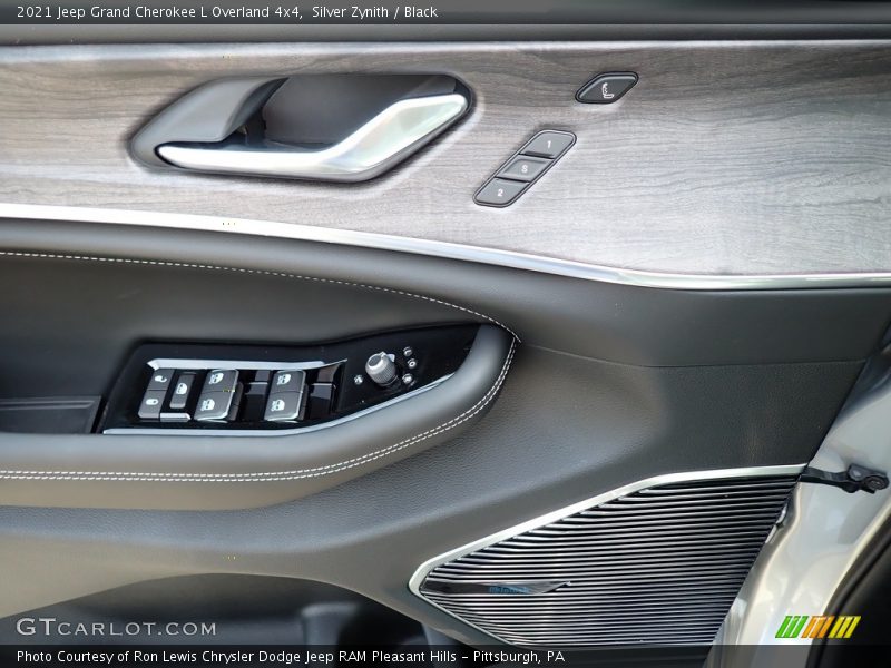 Silver Zynith / Black 2021 Jeep Grand Cherokee L Overland 4x4