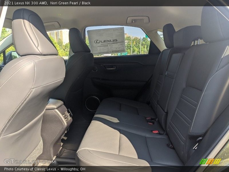 Nori Green Pearl / Black 2021 Lexus NX 300 AWD
