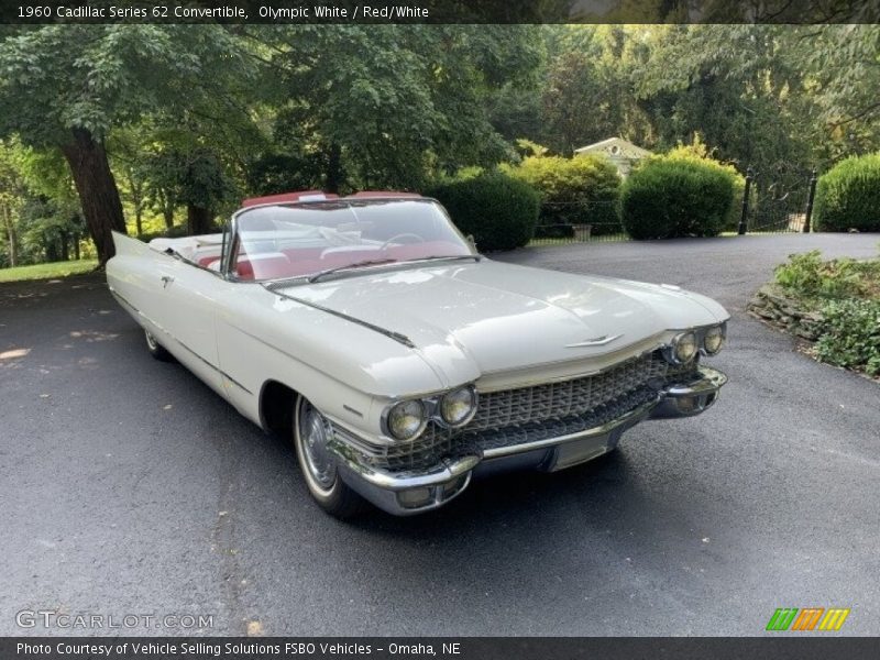 Front 3/4 View of 1960 Series 62 Convertible