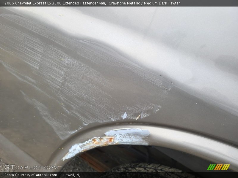 Graystone Metallic / Medium Dark Pewter 2006 Chevrolet Express LS 3500 Extended Passenger van