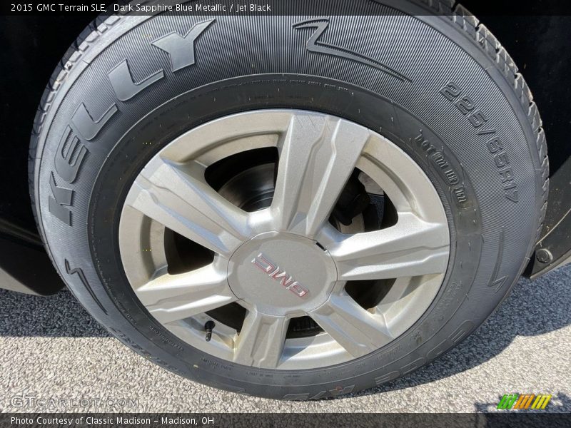 Dark Sapphire Blue Metallic / Jet Black 2015 GMC Terrain SLE