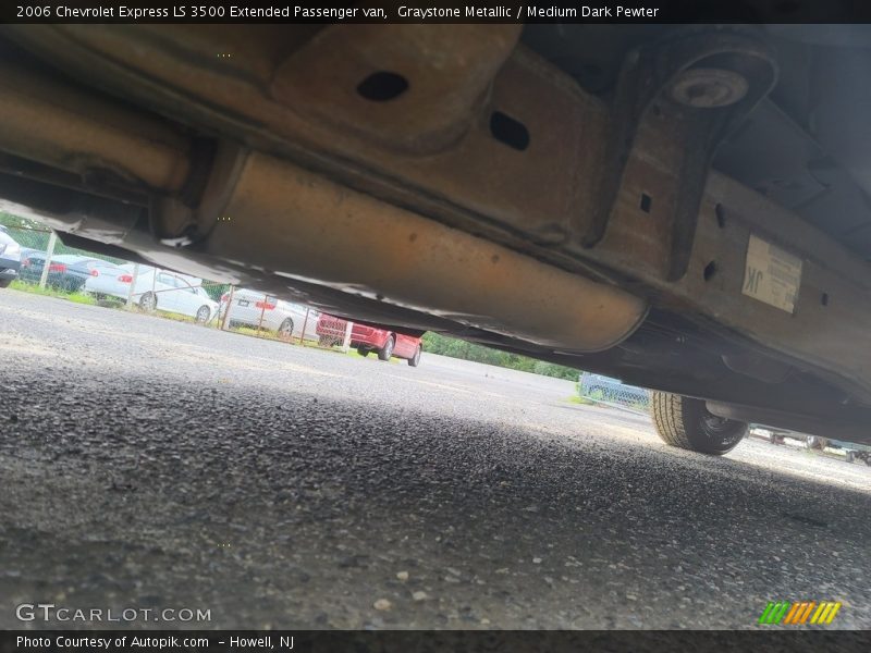 Graystone Metallic / Medium Dark Pewter 2006 Chevrolet Express LS 3500 Extended Passenger van