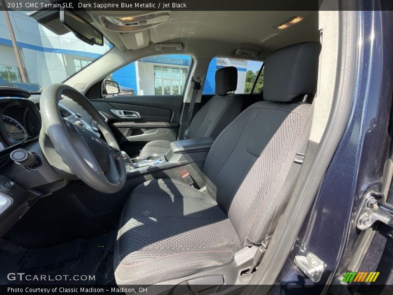 Dark Sapphire Blue Metallic / Jet Black 2015 GMC Terrain SLE