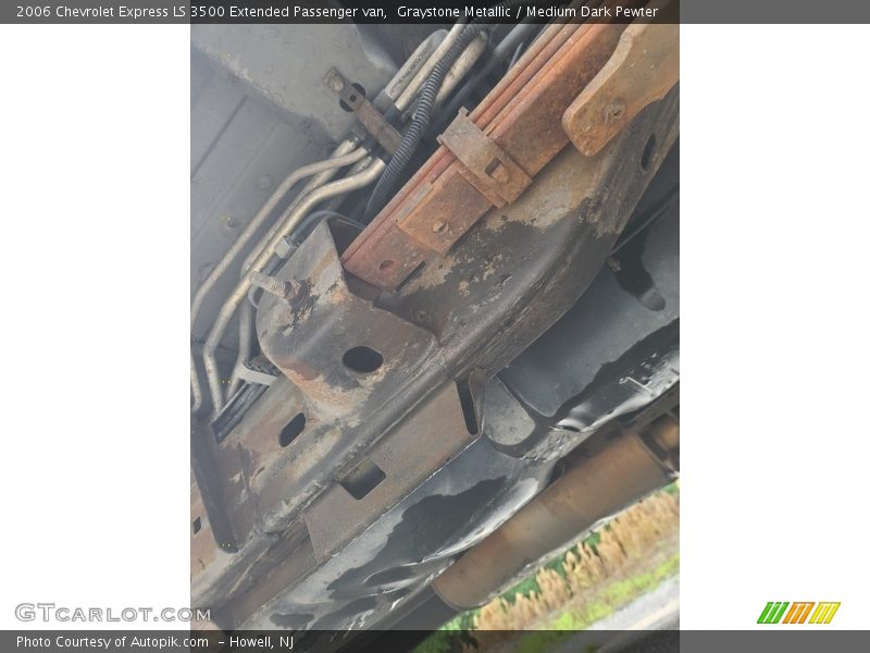 Graystone Metallic / Medium Dark Pewter 2006 Chevrolet Express LS 3500 Extended Passenger van