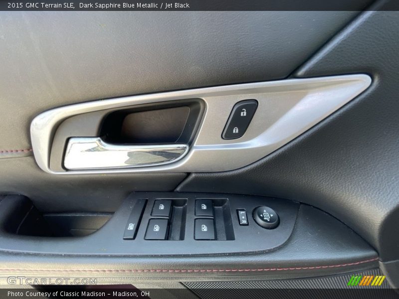 Dark Sapphire Blue Metallic / Jet Black 2015 GMC Terrain SLE