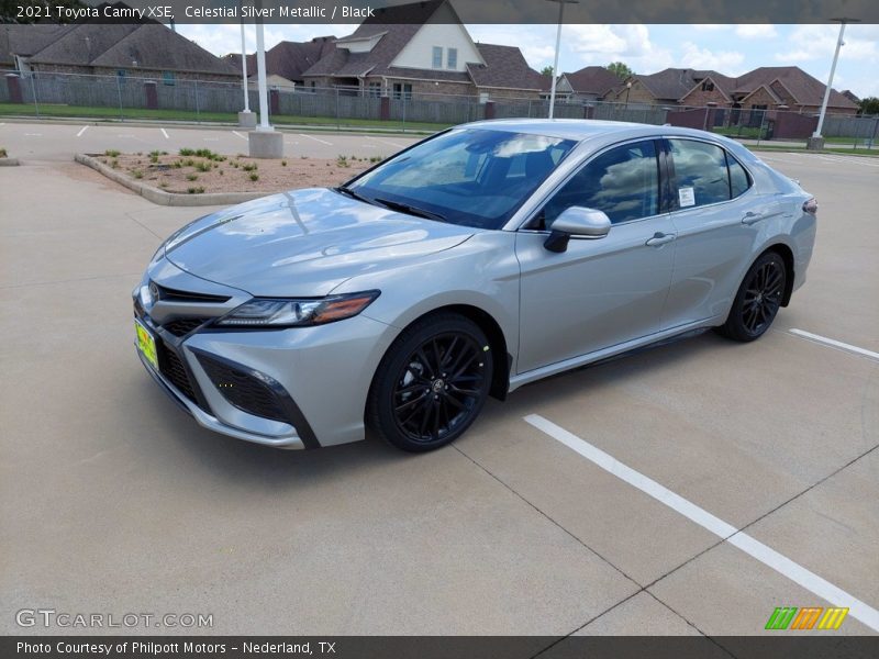 Front 3/4 View of 2021 Camry XSE