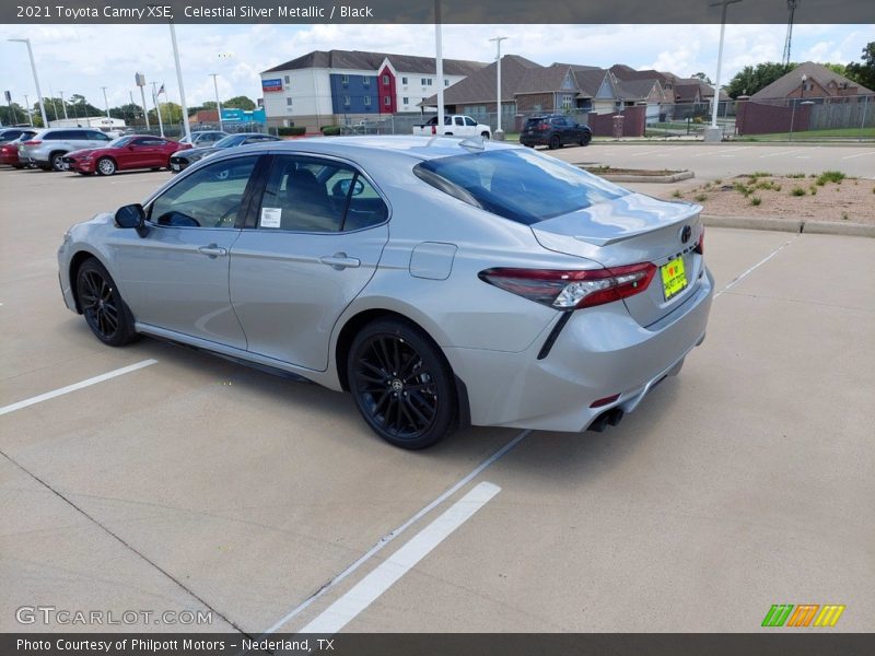 Celestial Silver Metallic / Black 2021 Toyota Camry XSE