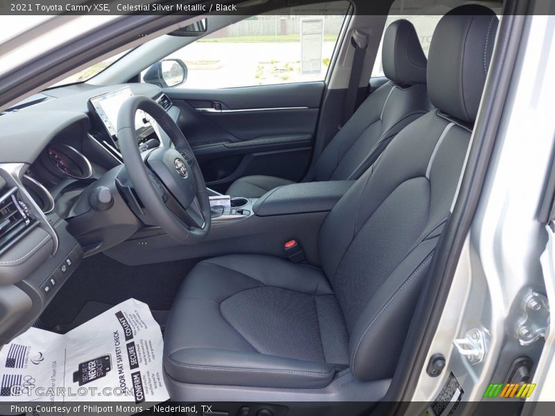 Front Seat of 2021 Camry XSE