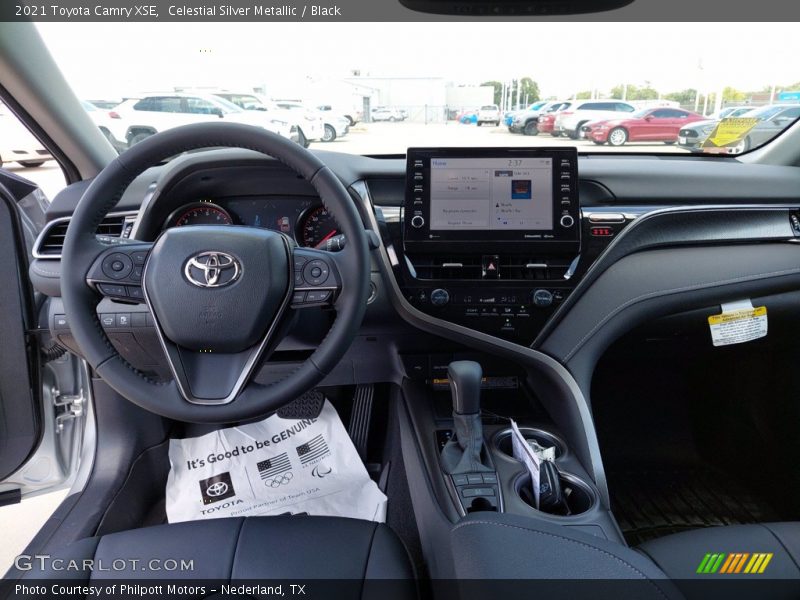 Dashboard of 2021 Camry XSE