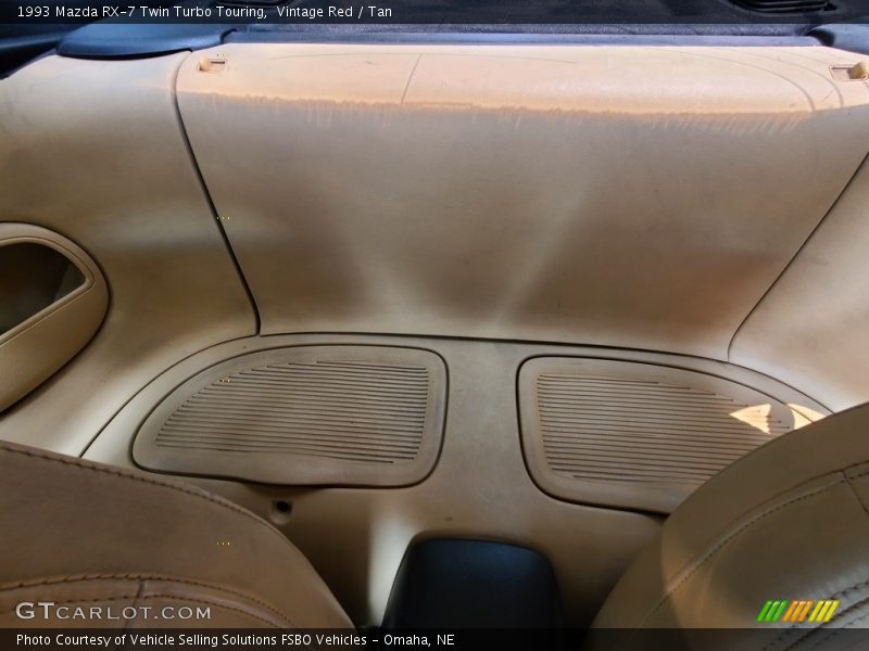 Vintage Red / Tan 1993 Mazda RX-7 Twin Turbo Touring