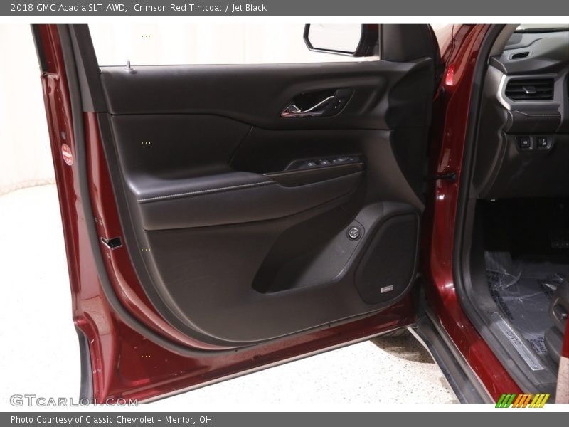 Crimson Red Tintcoat / Jet Black 2018 GMC Acadia SLT AWD
