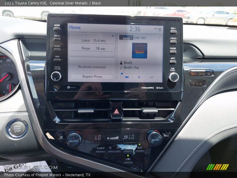 Celestial Silver Metallic / Black 2021 Toyota Camry XSE