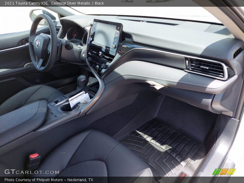 Celestial Silver Metallic / Black 2021 Toyota Camry XSE