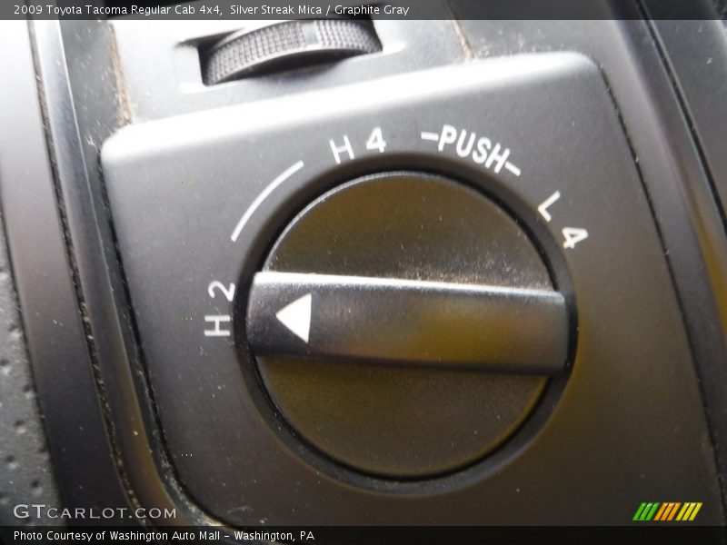 Silver Streak Mica / Graphite Gray 2009 Toyota Tacoma Regular Cab 4x4