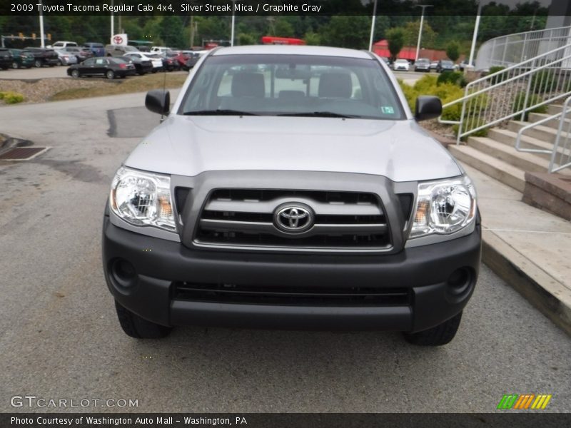 Silver Streak Mica / Graphite Gray 2009 Toyota Tacoma Regular Cab 4x4