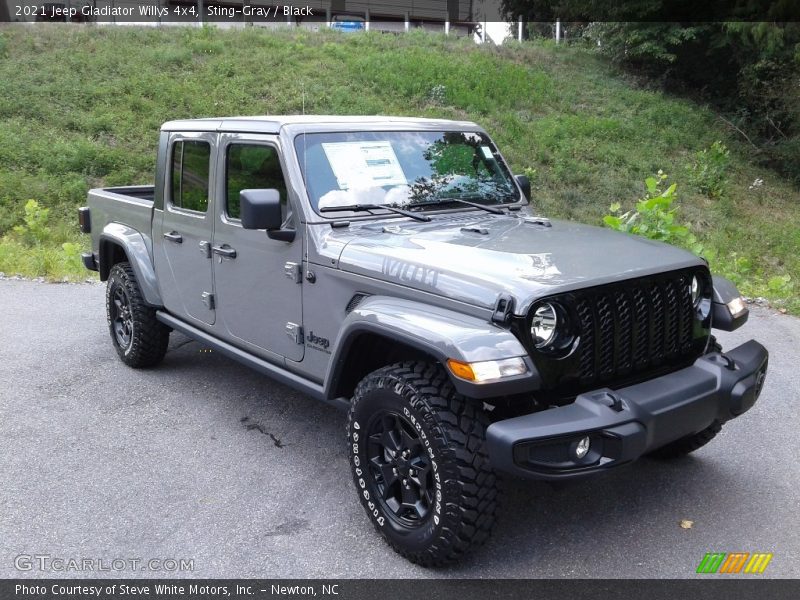 Sting-Gray / Black 2021 Jeep Gladiator Willys 4x4