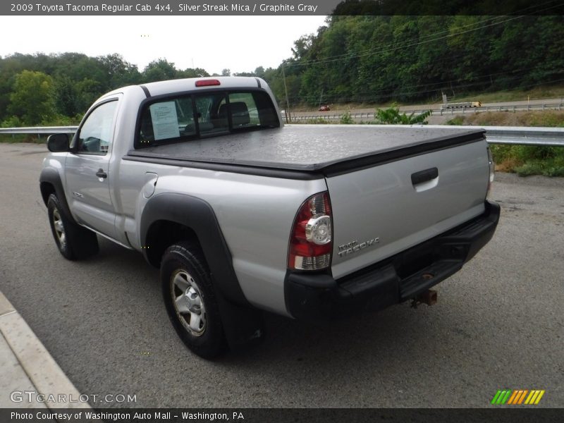 Silver Streak Mica / Graphite Gray 2009 Toyota Tacoma Regular Cab 4x4