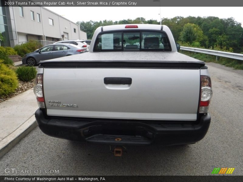 Silver Streak Mica / Graphite Gray 2009 Toyota Tacoma Regular Cab 4x4