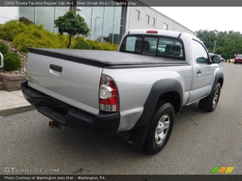 Silver Streak Mica / Graphite Gray 2009 Toyota Tacoma Regular Cab 4x4