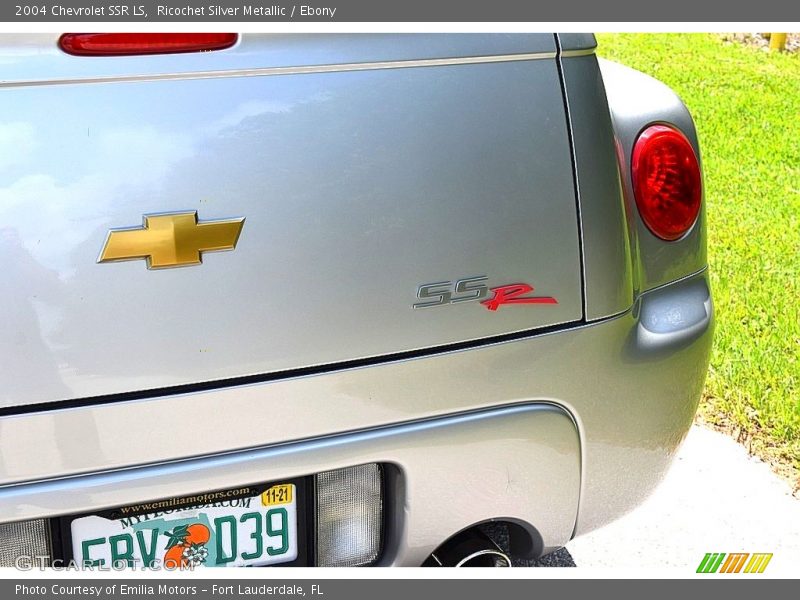 Ricochet Silver Metallic / Ebony 2004 Chevrolet SSR LS