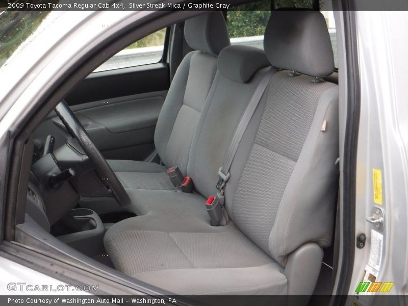 Silver Streak Mica / Graphite Gray 2009 Toyota Tacoma Regular Cab 4x4