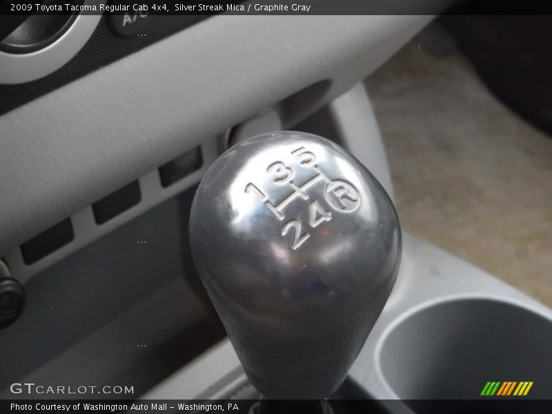 Silver Streak Mica / Graphite Gray 2009 Toyota Tacoma Regular Cab 4x4