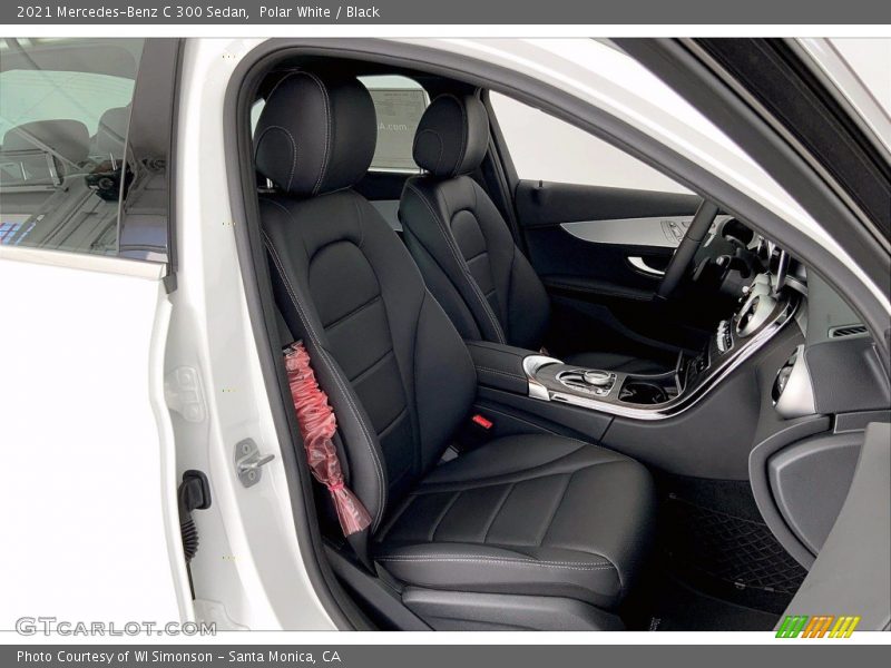 Polar White / Black 2021 Mercedes-Benz C 300 Sedan