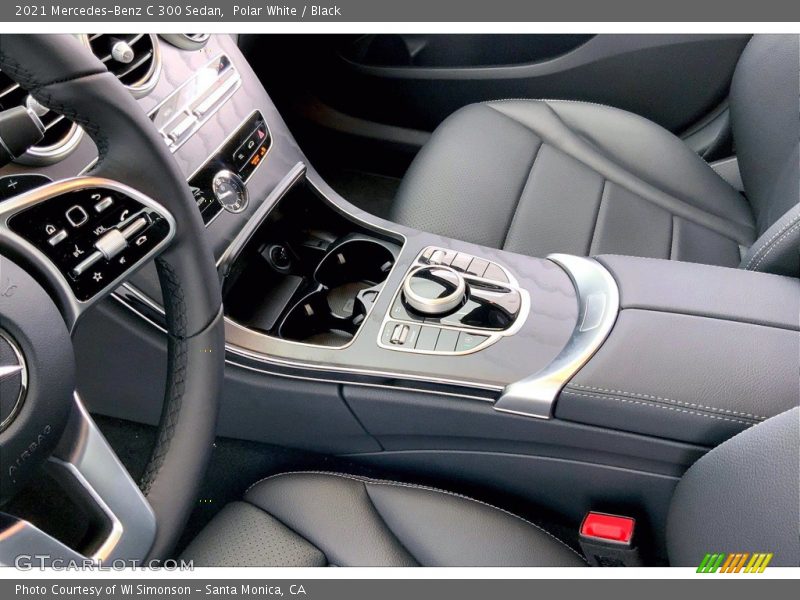 Polar White / Black 2021 Mercedes-Benz C 300 Sedan