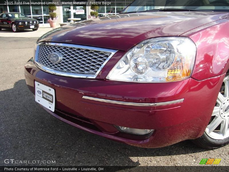 Merlot Metallic / Pebble Beige 2005 Ford Five Hundred Limited