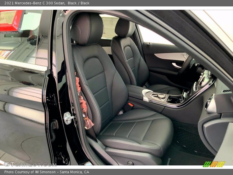 Black / Black 2021 Mercedes-Benz C 300 Sedan
