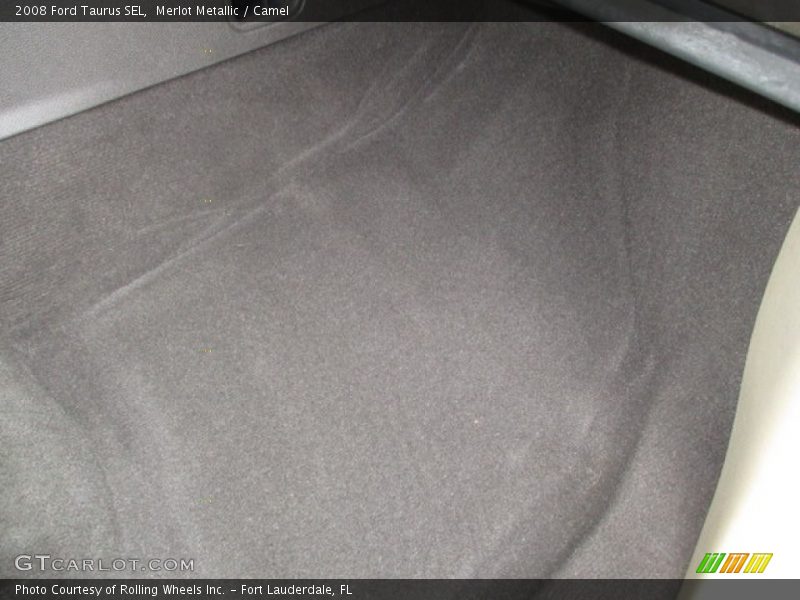 Merlot Metallic / Camel 2008 Ford Taurus SEL