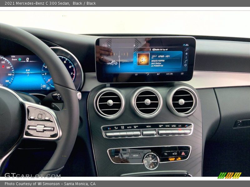 Black / Black 2021 Mercedes-Benz C 300 Sedan