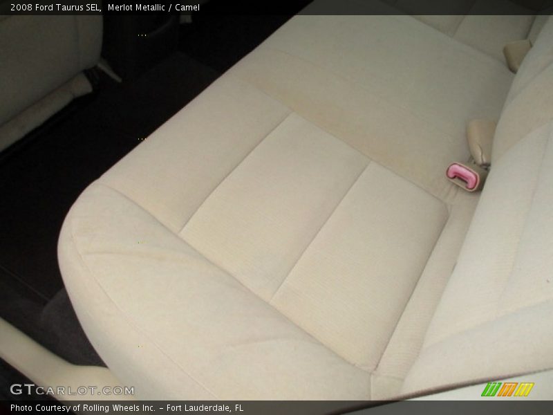 Merlot Metallic / Camel 2008 Ford Taurus SEL