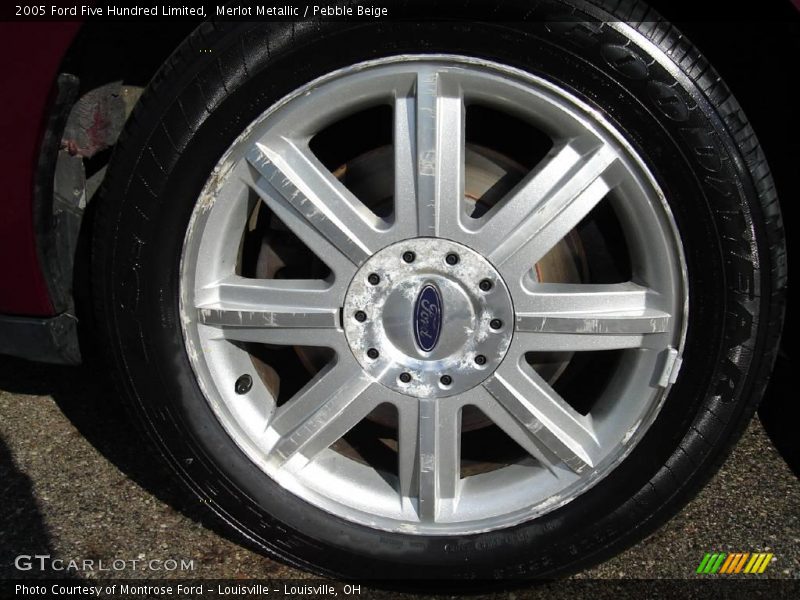 Merlot Metallic / Pebble Beige 2005 Ford Five Hundred Limited