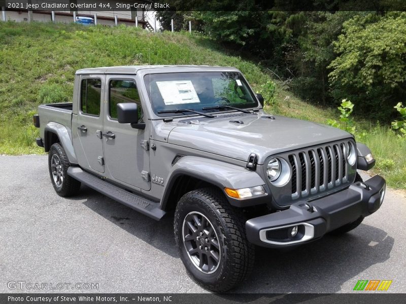 Sting-Gray / Black 2021 Jeep Gladiator Overland 4x4