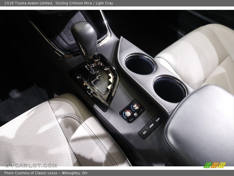 Sizzling Crimson Mica / Light Gray 2018 Toyota Avalon Limited