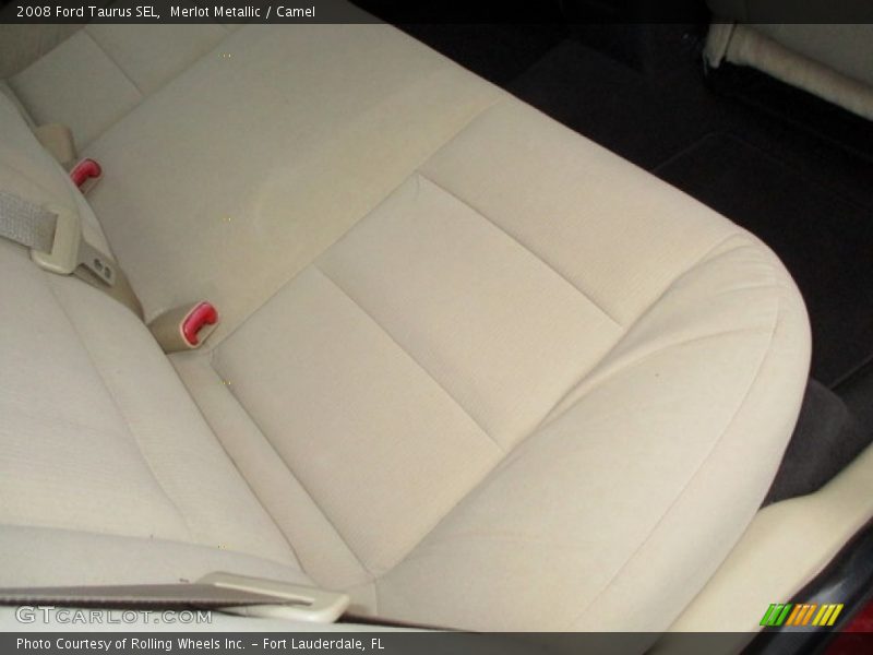 Merlot Metallic / Camel 2008 Ford Taurus SEL