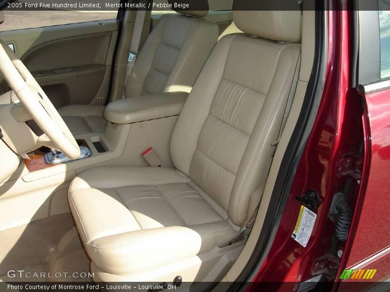 Merlot Metallic / Pebble Beige 2005 Ford Five Hundred Limited