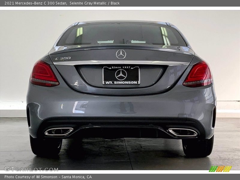 Selenite Gray Metallic / Black 2021 Mercedes-Benz C 300 Sedan