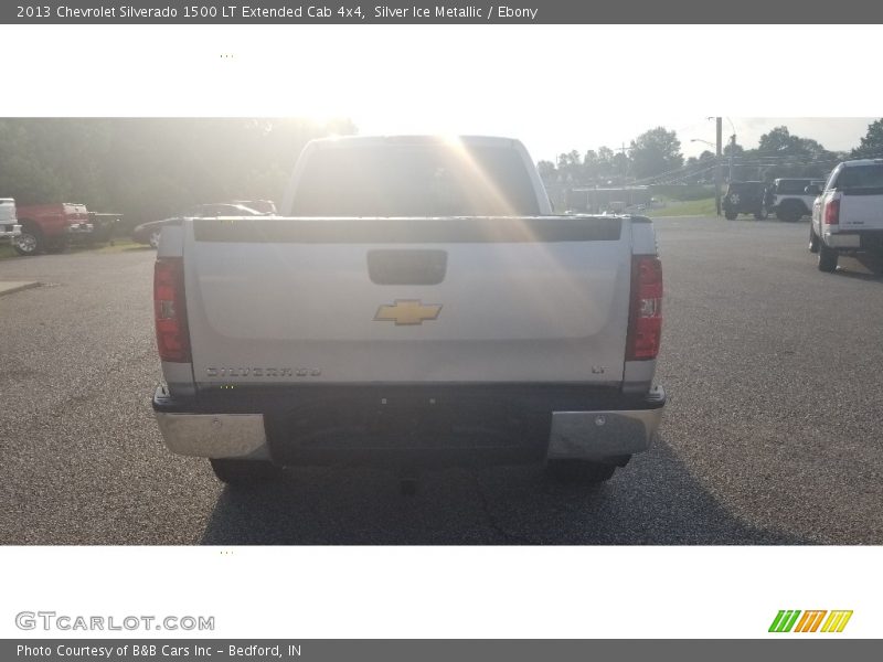 Silver Ice Metallic / Ebony 2013 Chevrolet Silverado 1500 LT Extended Cab 4x4