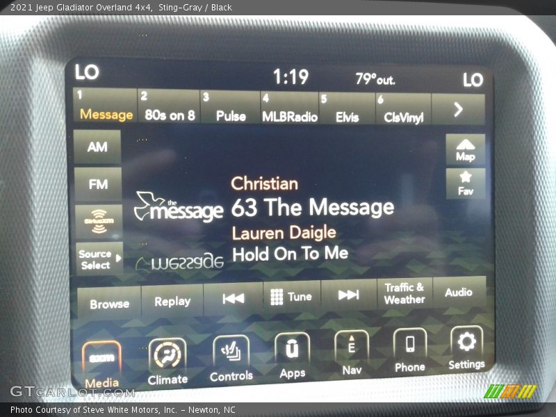 Sting-Gray / Black 2021 Jeep Gladiator Overland 4x4