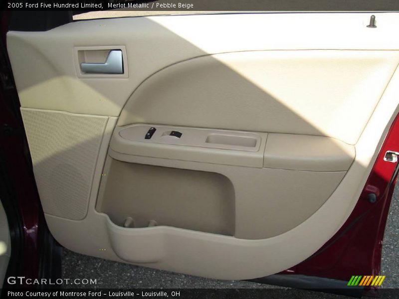 Merlot Metallic / Pebble Beige 2005 Ford Five Hundred Limited