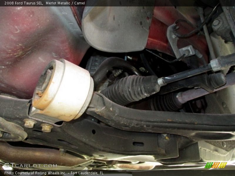 Merlot Metallic / Camel 2008 Ford Taurus SEL